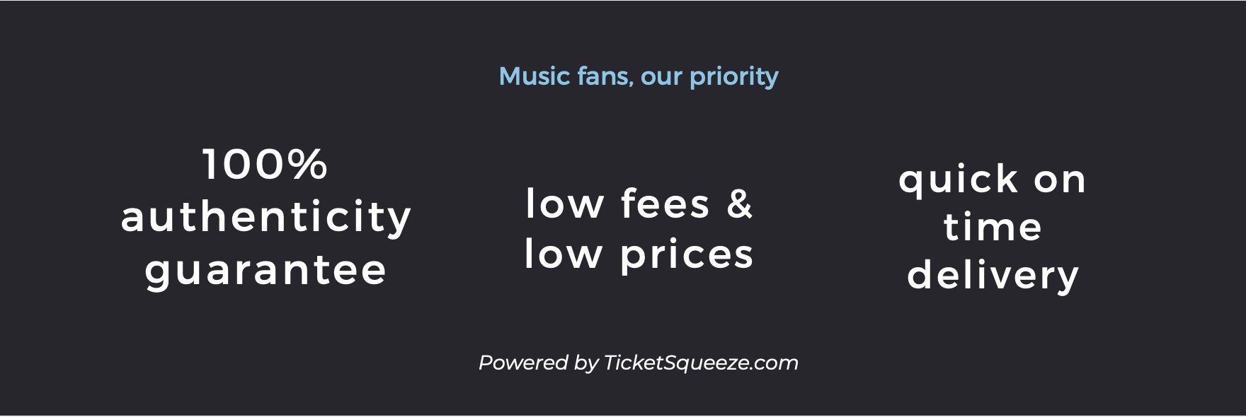 Uptown Theater ticket guarantee