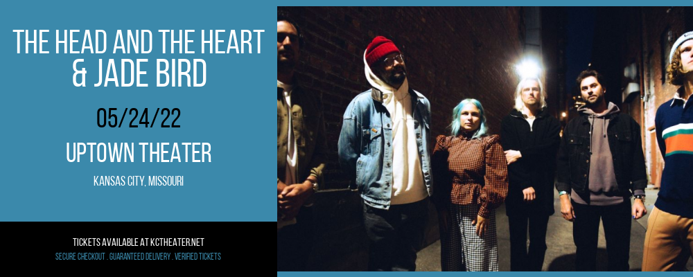 The Head and The Heart & Jade Bird at Uptown Theater tickets The Head and The Heart & Jade Bird at Uptown Theater