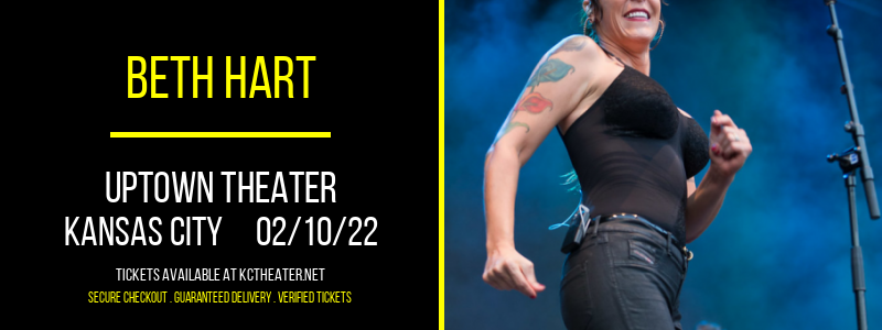 Beth Hart at Uptown Theater tickets Beth Hart at Uptown Theater