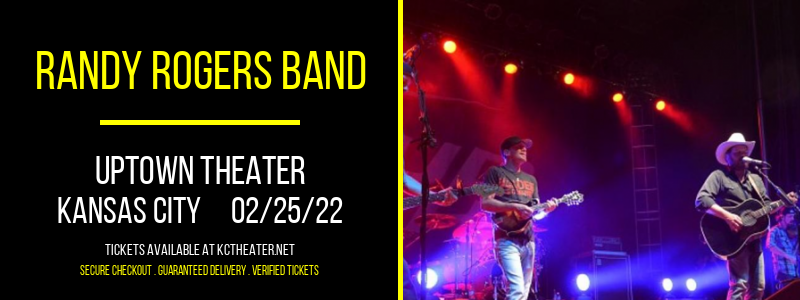 Randy Rogers Band at Uptown Theater tickets Randy Rogers Band at Uptown Theater