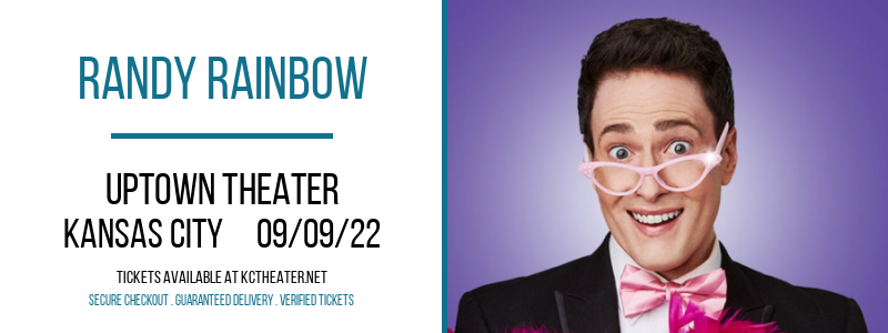 Randy Rainbow at Uptown Theater tickets Randy Rainbow at Uptown Theater