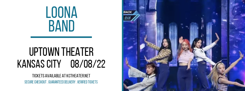 Loona - Band at Uptown Theater tickets Loona - Band at Uptown Theater