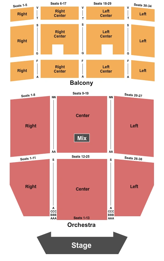 uptown theater - kc seating chart