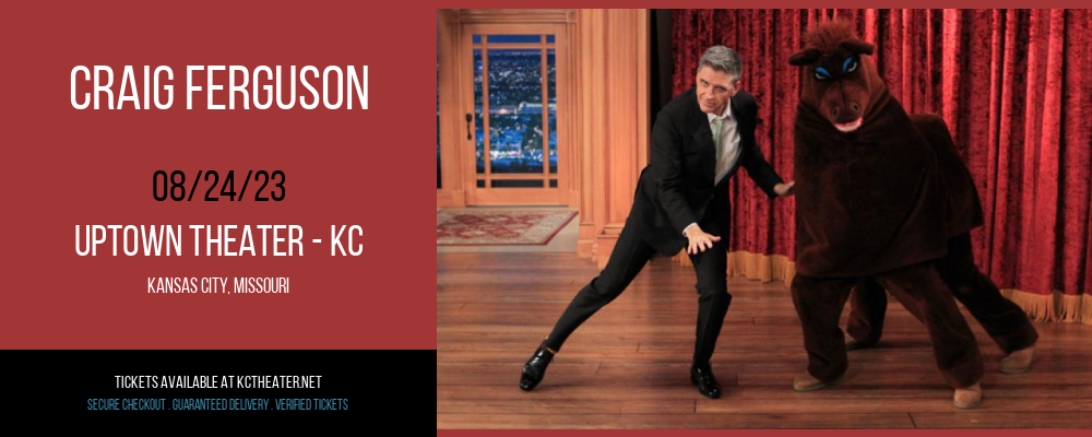 Craig Ferguson at Uptown Theater tickets Craig Ferguson at Uptown Theater
