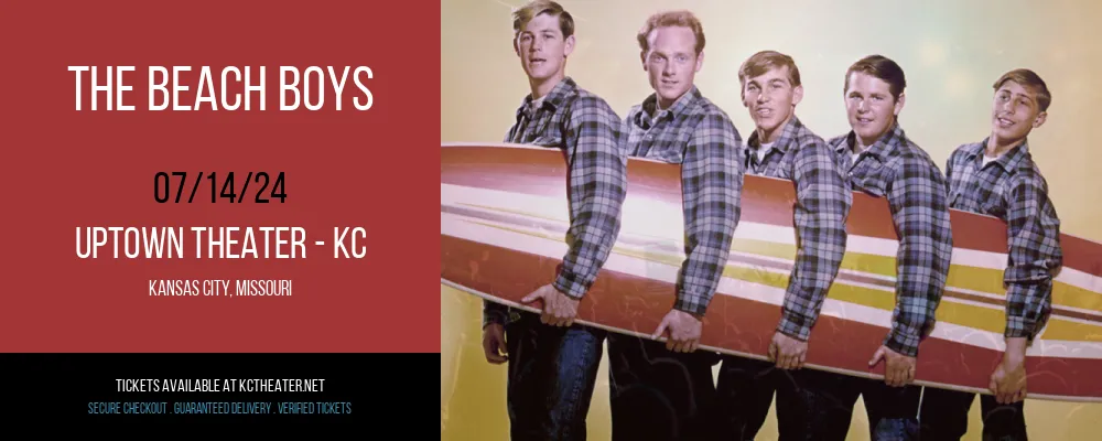 The Beach Boys at Uptown Theater - KC