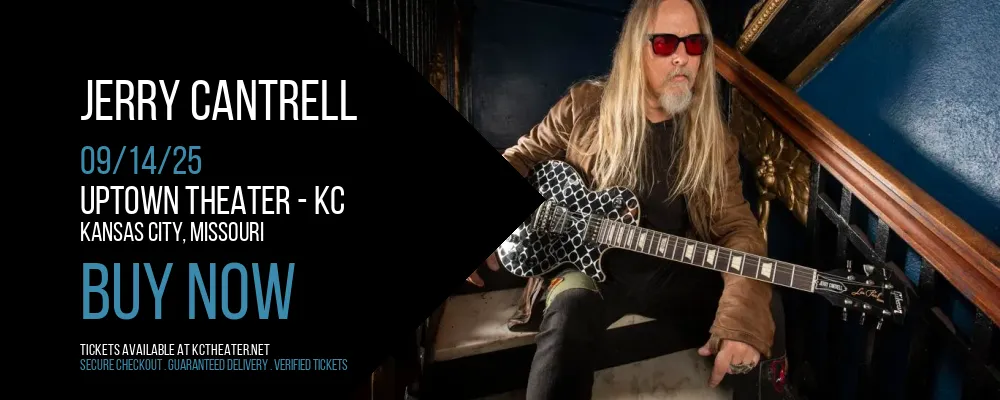 Jerry Cantrell at Uptown Theater - KC