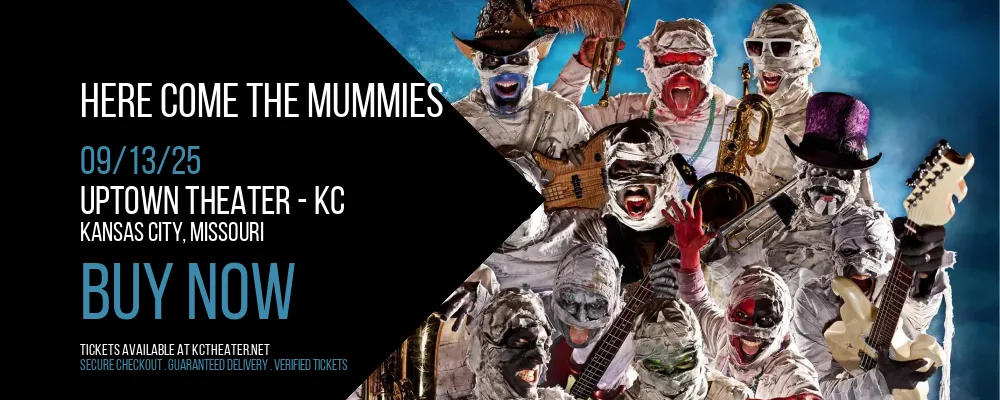 Here Come The Mummies at Uptown Theater - KC