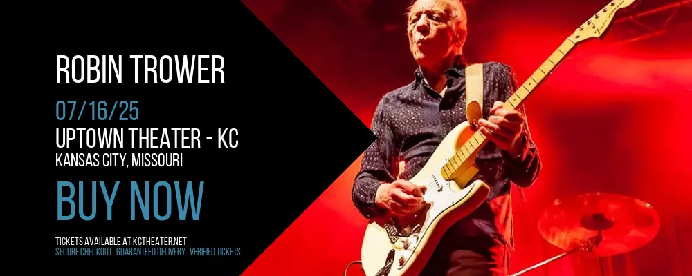 Robin Trower at Uptown Theater - KC