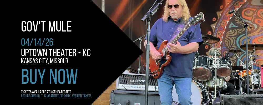 Gov't Mule at Uptown Theater - KC