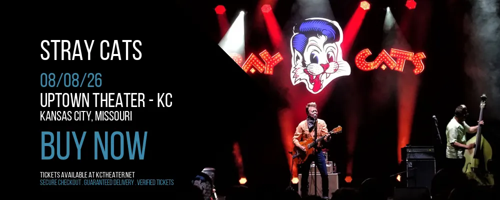 Stray Cats at Uptown Theater - KC