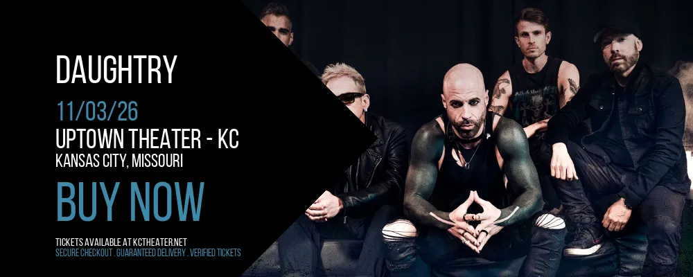 Daughtry at Uptown Theater - KC