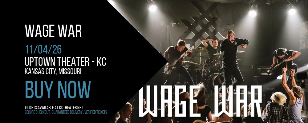 Wage War at Uptown Theater - KC